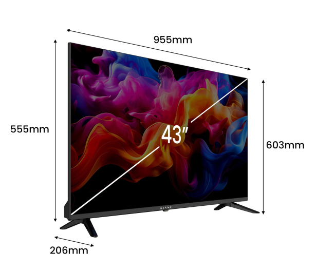 Telewizor Kiano Elegance 43" 4K Smart TV VIDAA Netflix. HBO, Prime - 1373225 - zdjęcie 7
